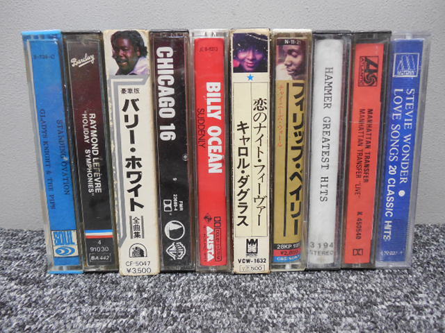 R&B・ソウル・カセットテープ・10本まとめてにて_画像2