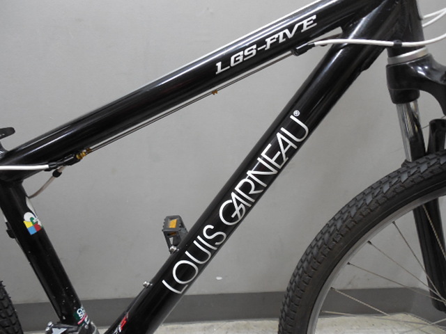 LOUIS GARNEAU・ルイガノ・MTB 自転車・LGS-FIVE・黒色 / 状態良好品・ サイズ 26インチ_画像3