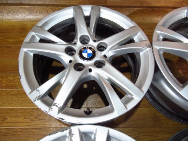 BMW純正16インチアルミホイールのみ4本 16x7j+52 5H-112 66.6mmハブ径 F45/F46 アクティブツアラー/グランツアラー BMW6855082_画像4