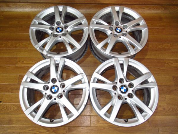 BMW純正16インチアルミホイールのみ4本 16x7j+52 5H-112 66.6mmハブ径 F45/F46 アクティブツアラー/グランツアラー BMW6855082_画像1