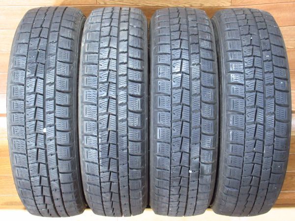 DUNLOP WINTER MAXX WM01(ダンロップ ウィンター マックスWM01) 165/65R14 79Q 2019年製 スタッドレスタイヤのみ４本_画像1