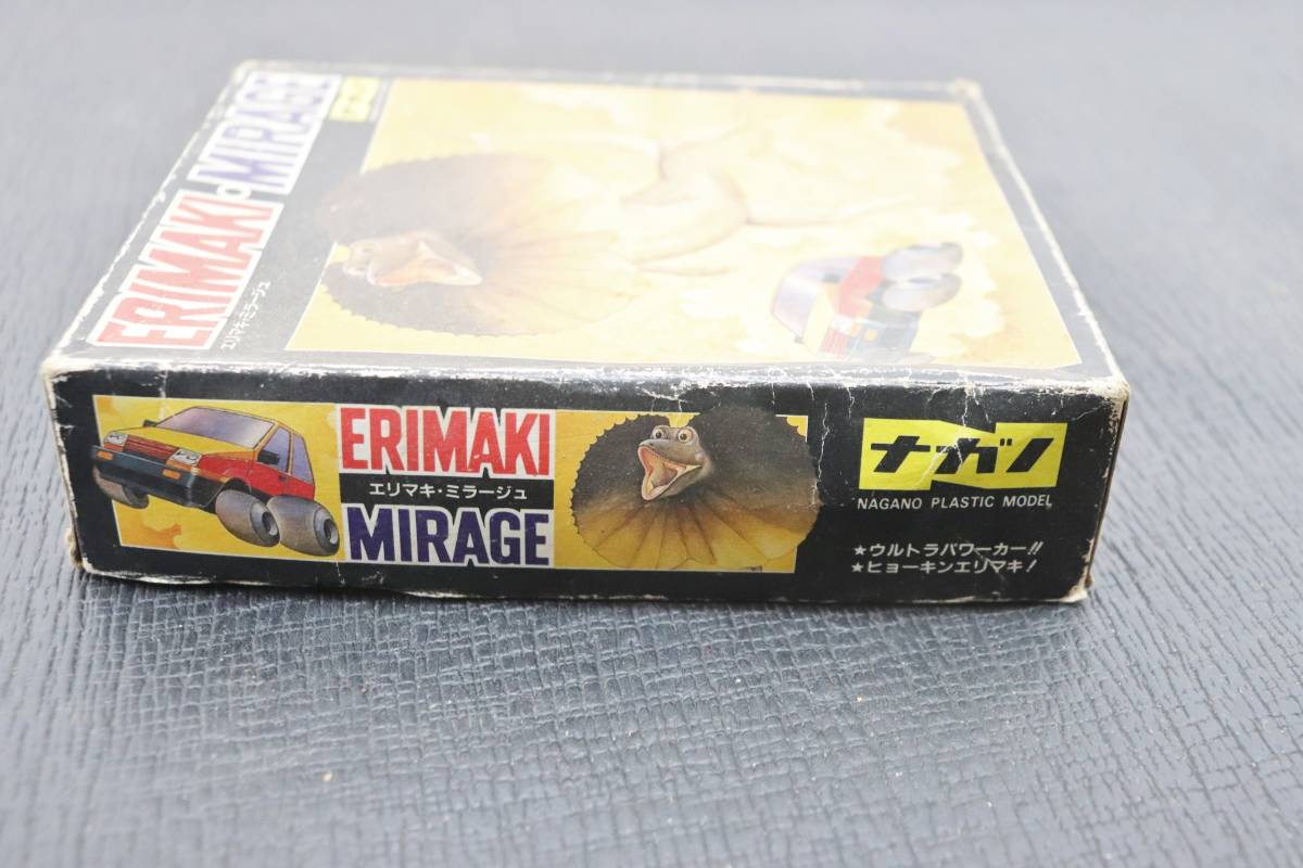 P105⑥【ナガノ】ERIMAKI・MIRAGE/エリマキ・ミラージュ エリマキトカゲのプラモ ミラージュゼンマイ仕掛けの画像2