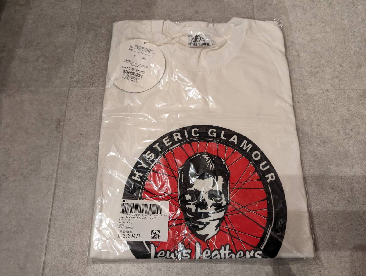 HYSTERIC GLAMOUR × LEWIS LEATHERS Tシャツ　ヒステリックグラマー　ルイスレザー