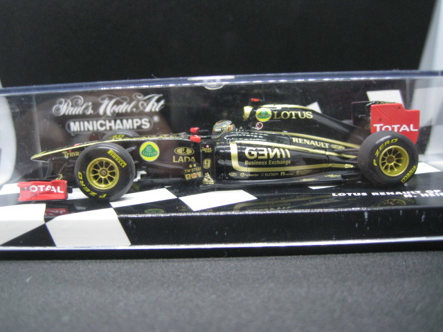 ミニチャンプス 1/43　ロータス ルノーGP　R31　N.ハイドフェルト　2011 _画像1