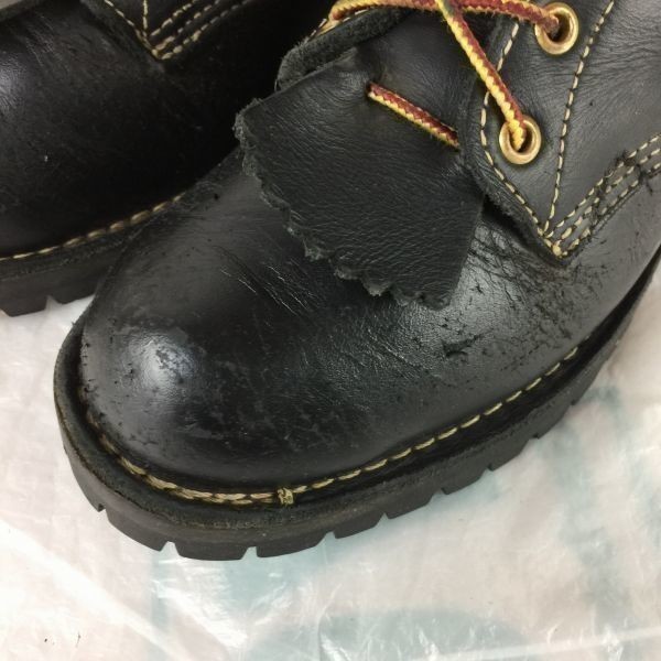 試着交換OK/ダナー/Danner/FLASHPOINT/フラッシュポイント/FIREMAN BOOTS/ファイヤーマンブーツ/耐火/消防【10EE 27.5-28.0黒】.メWX06-3　_画像5