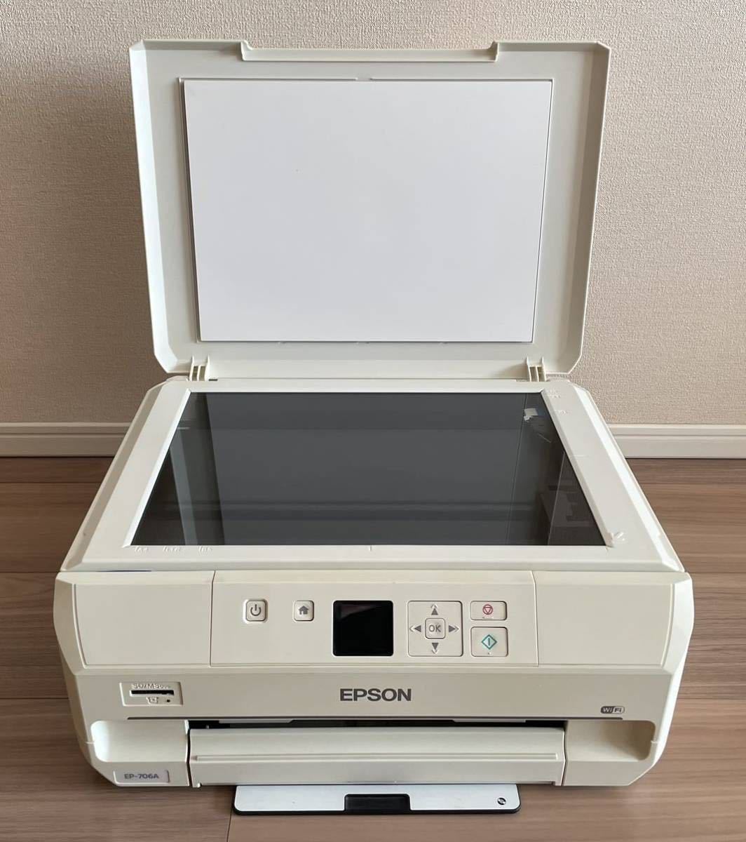 EPSON エプソン EP-706A A4インクジェットプリンター 複合機　ジャンク品_画像2