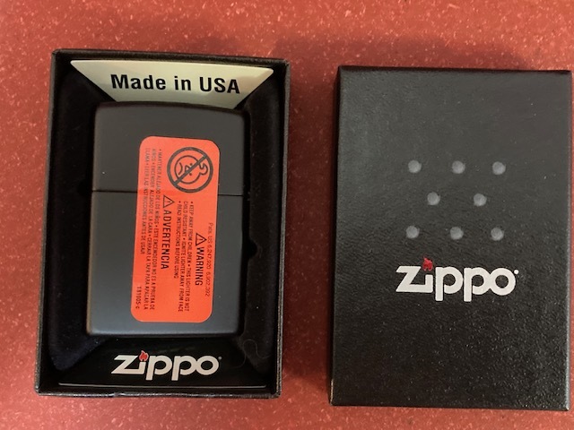 Zippo Hazardous Biohazard Lighter Black Matte 24330 新品未使用品！_画像2