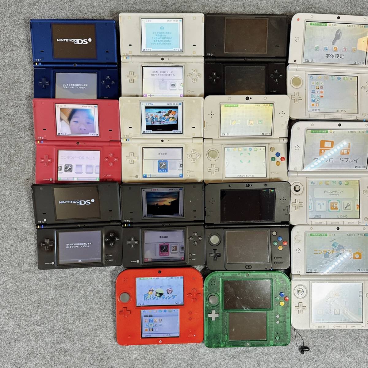 1円スタート！Nintendo ニンテンドー 任天堂 ゲーム69台 初期型DS ゲームボーイ DS Lite DSi 3DS 3DSLL DSiLL new3DSLL 2DS アドバンス_画像7