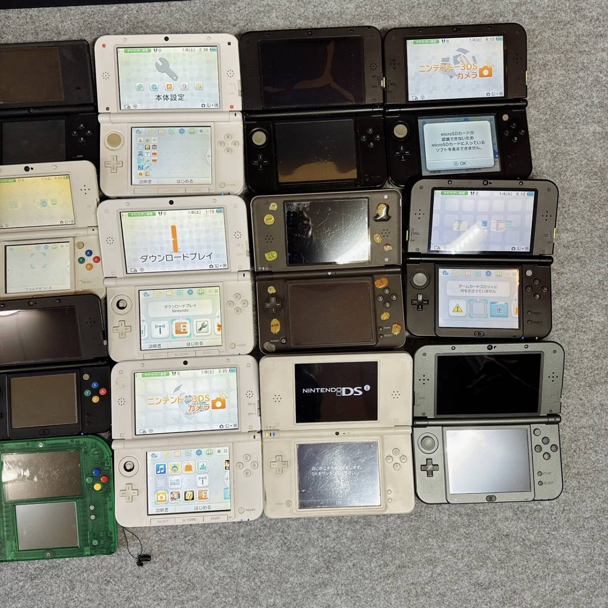 1円スタート！Nintendo ニンテンドー 任天堂 ゲーム69台 初期型DS ゲームボーイ DS Lite DSi 3DS 3DSLL DSiLL new3DSLL 2DS アドバンス_画像8