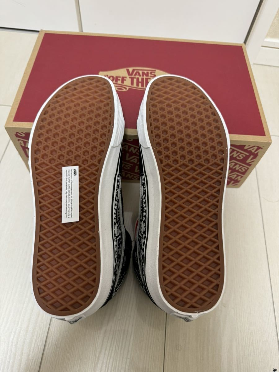 VANS バンズスニーカー　ハイカット　ペイズリー柄　Sk8-HI スケーター_画像3