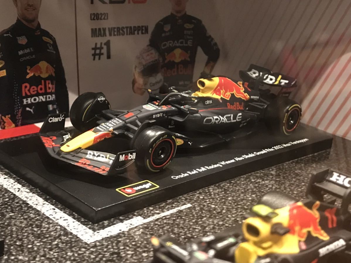 《新品》　未開封 burago ブラーゴ F1 1/43 Redbull Racing レッドブルレーシング 6台セット ありがとう号 ホンダ HONDA RENAULT_画像7