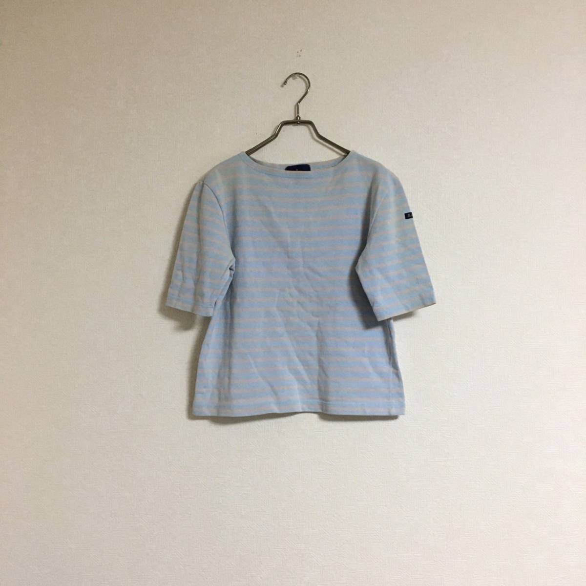  Le Minor Leminor for JOURNAL STANDARD bus k shirt T-shirt cut and sewn boat neck border M size 