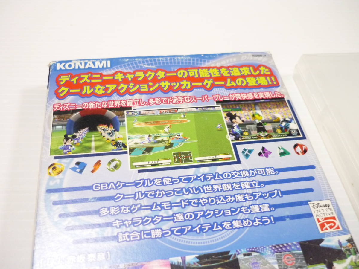 [管00]【送料無料】ゲームソフト GC ディズニースポーツ サッカー (説明書欠品) 任天堂 NINTENDO ゲームキューブ