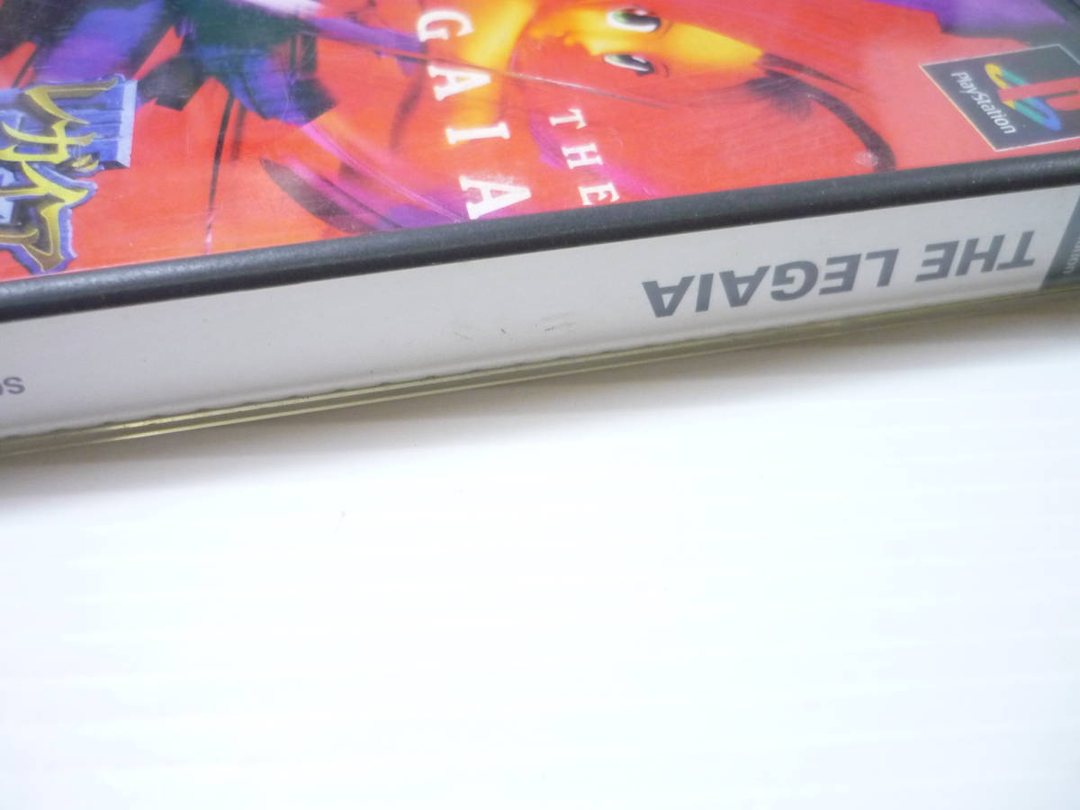[管00]【送料無料】ゲームソフト PS1 THE LEGAIA レガイア伝説 SCPS-10059 プレステ PlayStation