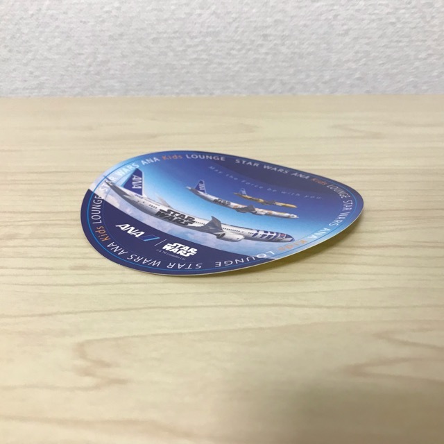 即決800円★非売品●ANA/全日空●スター・ウォーズ ステッカー 1枚 未使用 シール_画像3