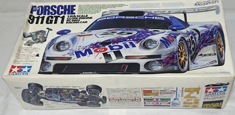 タミヤ1/8 PORSCHE 911 GT1 TGX RC エンジンカーボディーセット タミヤ1/8 PORSCHE 911 GT1 TGX RC エンジンカーボディーセット