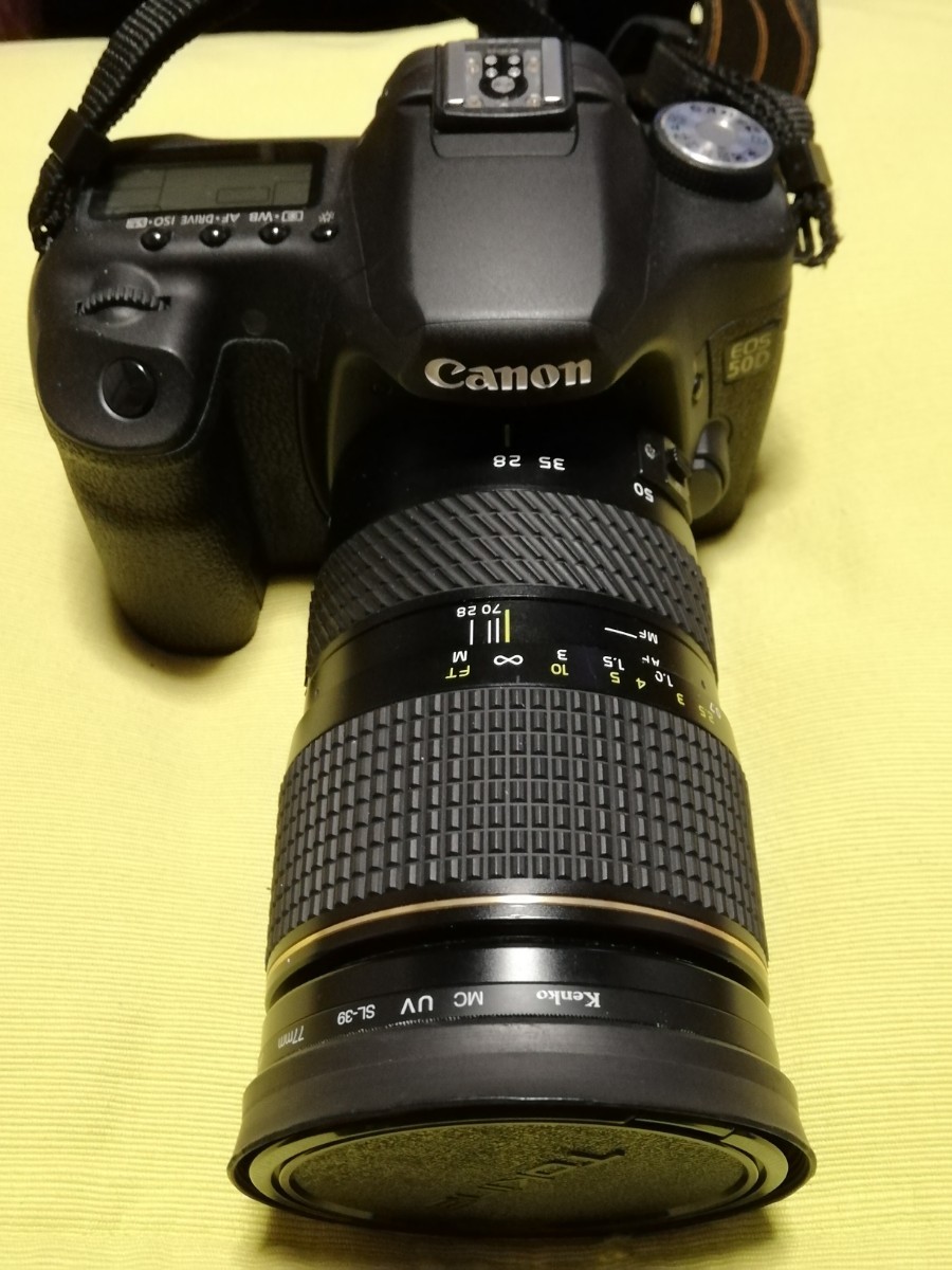 Canon キヤノン　EOS 50D ボディ　旧製品★即決価格でトキナー28-70レンズその他付きですぐ使える。年代でジャンク_画像1