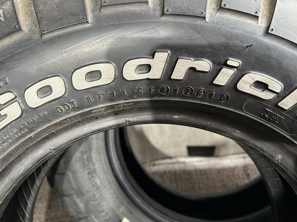 LT225/75R16 110/107Q M+S 4本 BFグッドリッチ BF Goodrich Mud-Terrain T/A KM2 ④【中古/埼玉より発送】_画像10