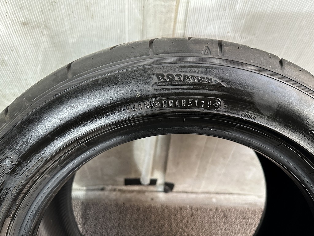 195/55R15 84V 2本 グッドイヤー GoodYear EAGLE RS Sport【中古/埼玉より発送】_画像7