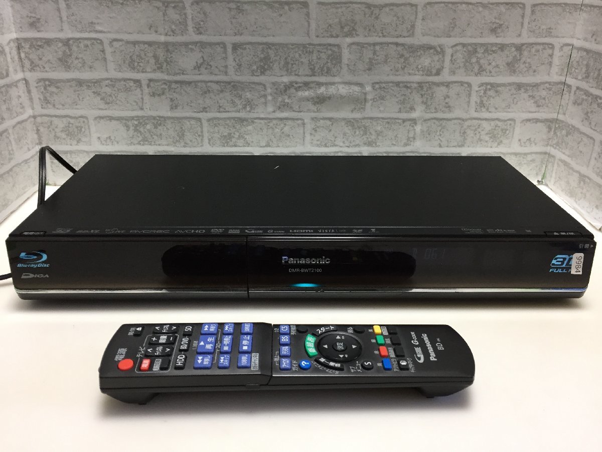 パナソニック DIGA DMR-BWT2100 パナソニック DIGA DMR-BWT2100