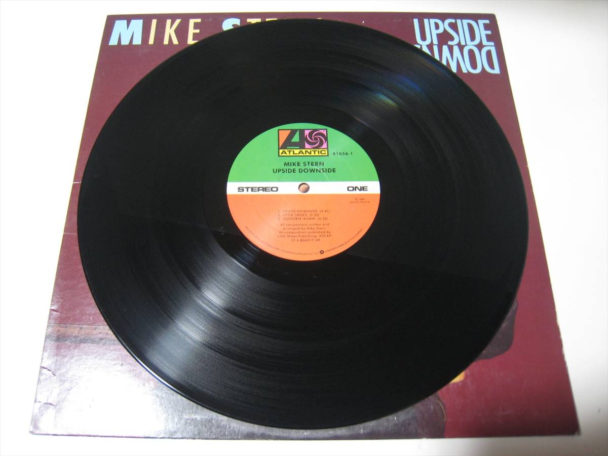 【LP】 MIKE STERN / UPSIDE DOWNSIDE US盤 マイク・スターン アップサイド・ダウンサイド MOOD SWINGS 収録 JACO PASTORIUS 1曲参加_画像4
