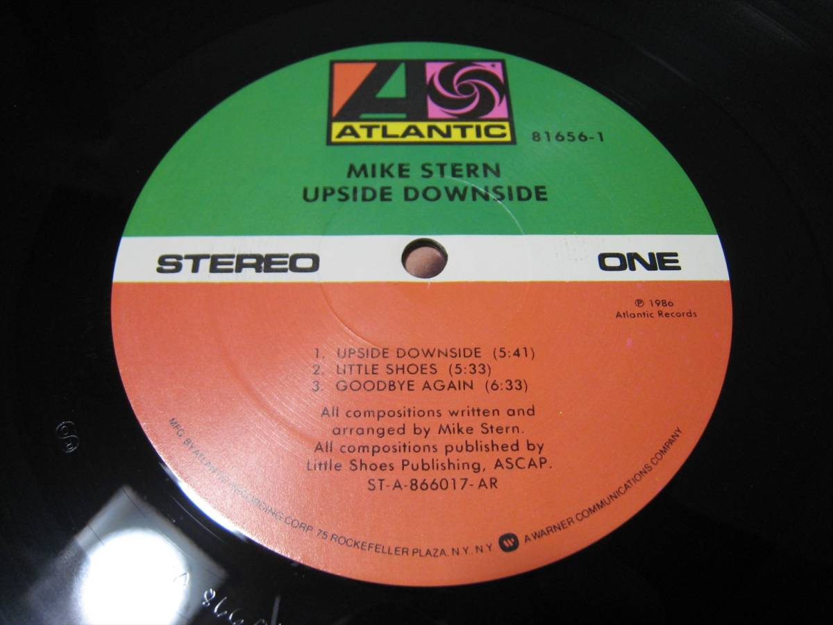 【LP】 MIKE STERN / UPSIDE DOWNSIDE US盤 マイク・スターン アップサイド・ダウンサイド MOOD SWINGS 収録 JACO PASTORIUS 1曲参加_画像5