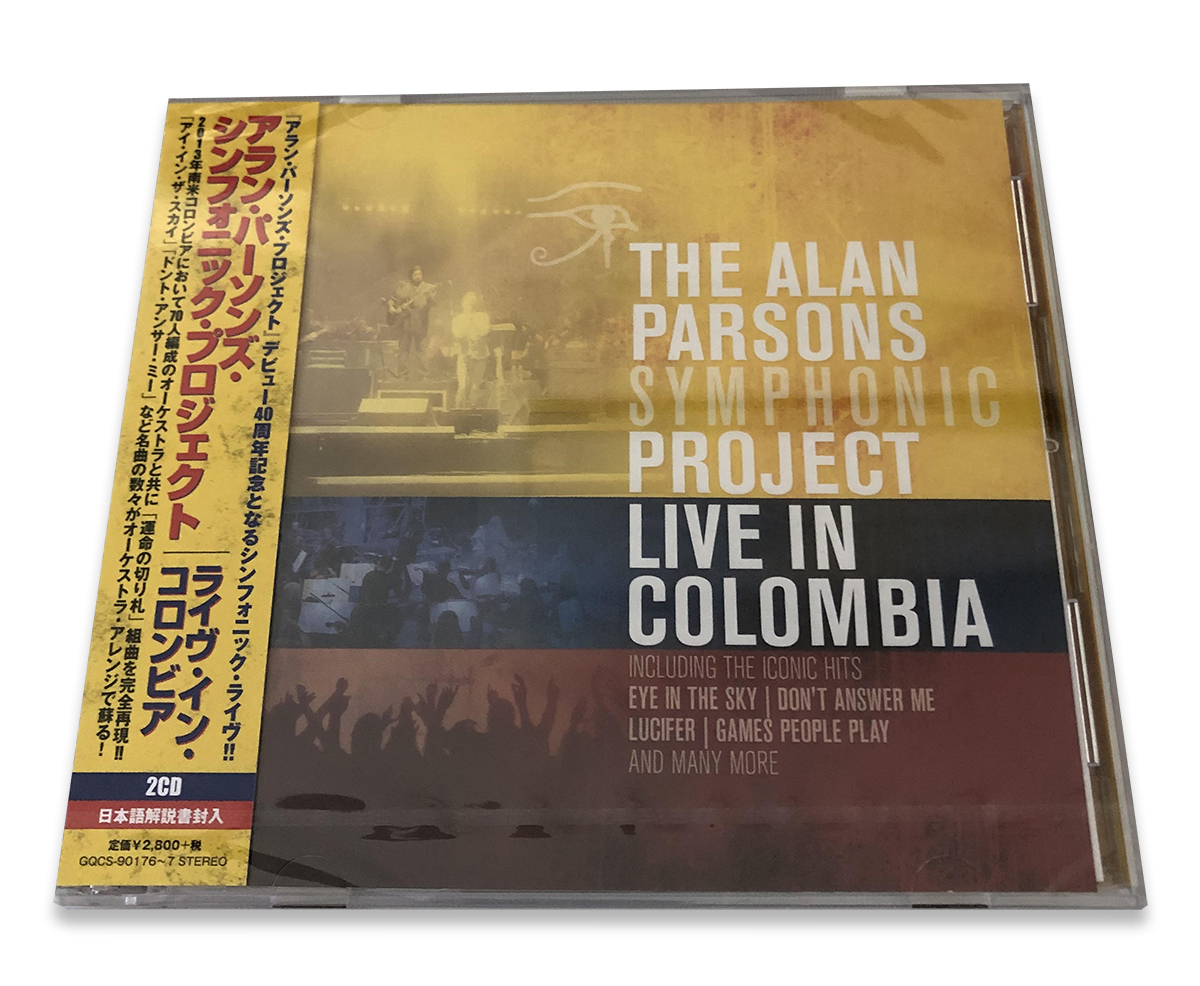 アラン・パーソンズ・シンフォニック・プロジェクト/ライヴ・イン・コロンビア(The Alan Parsons Symphonic Project~)【2枚組CD】