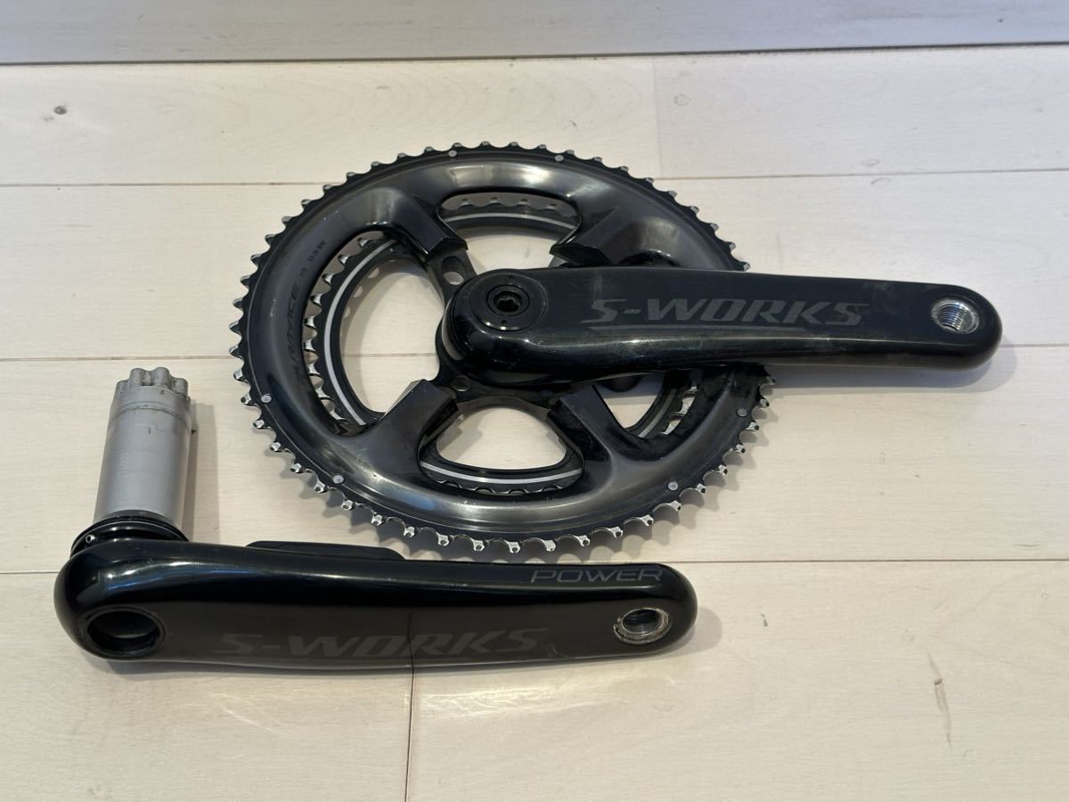 S-Works Power Meter Crank エスワークス パワーメーター クランク 172.5mm 53-39T 4アーム化 シマノ SHIMANO specialized_画像1