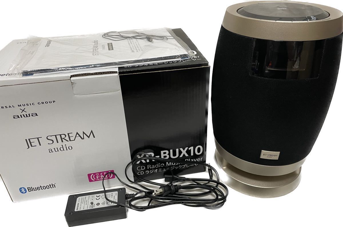 aiwa JET STREAM audio CDラジオミュージックプレーヤー XR-BUX10 リモコン 説明書 箱付き tktkt_画像1