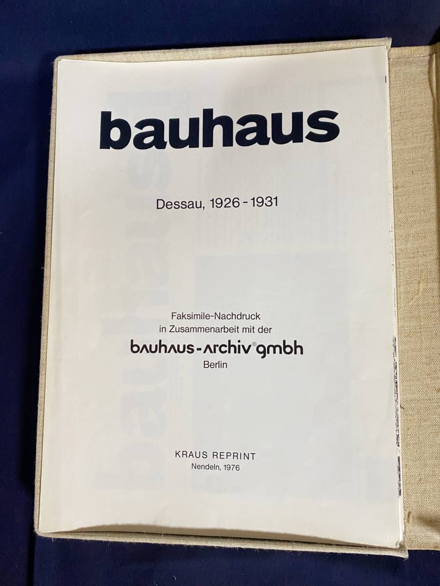 ■ドイツ語洋書 復刻版 バウハウス・デッサウ機関誌 全14冊揃 【Bauhaus : Dessau, 1926-1931】●モダンデザイン モダニズム建築 合理主義_画像2