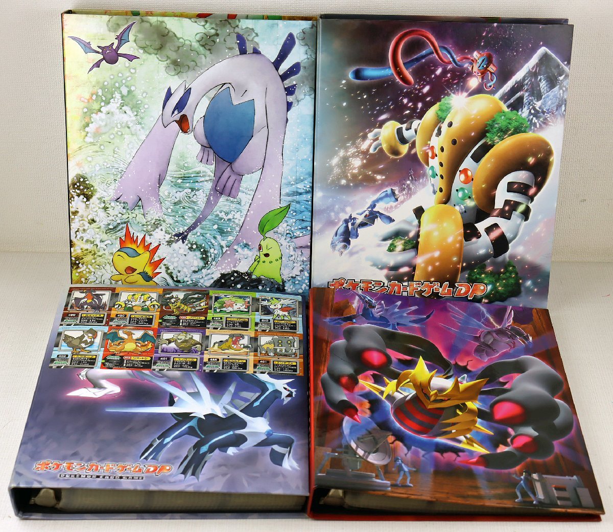 S☆中古品☆ポケモンカード ファイル4冊分+ジャンボカード2枚 S☆中古品☆ポケモンカード ファイル4冊分+ジャンボカード2枚