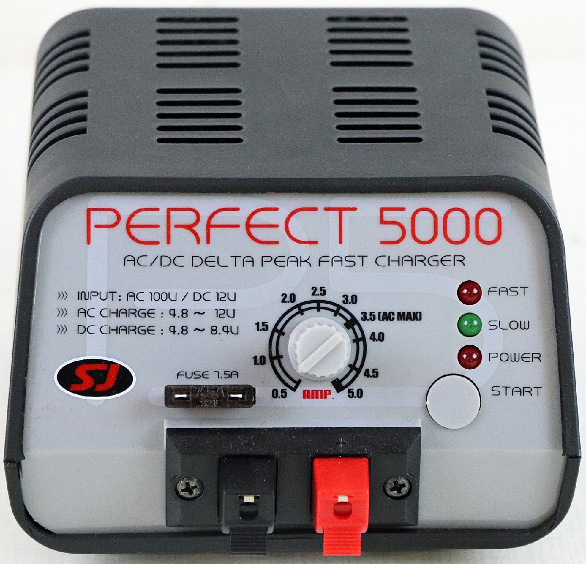 S◇中古品◇急速充電器 PERFECT 5000 AC/DC Delta Peak Fast Charger SJ 箱・取扱説明書・AC/DC電源コード・コネクターつき_画像2