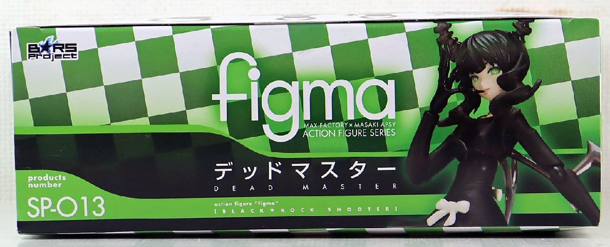 S☆未使用品☆フィギュア 『figma デッドマスター SP-013』 ブラック★ロックシューター B★RS Project グッドスマイルカンパニー 未開封_画像5