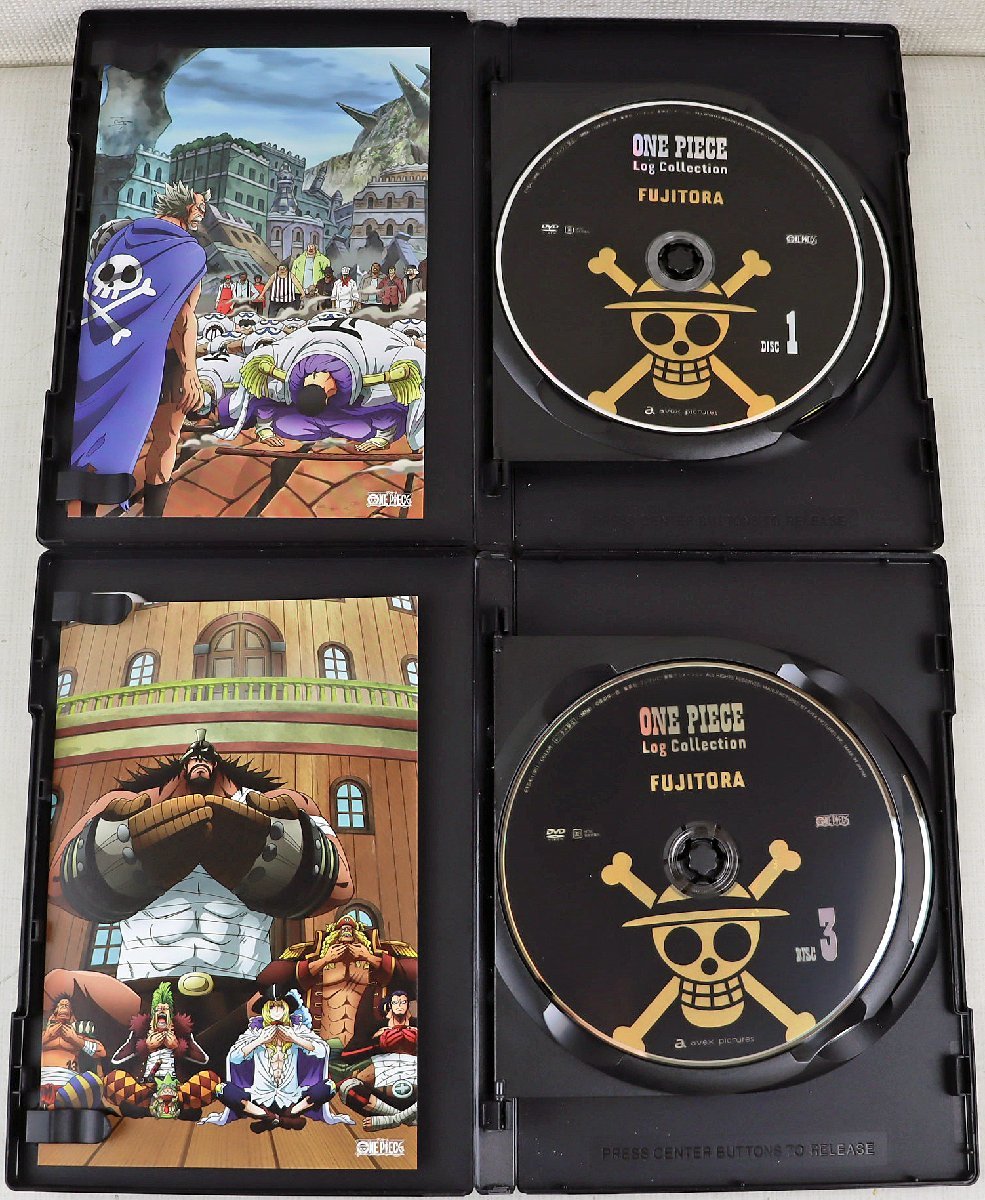 S◆中古品◆DVDソフト 『ONE PIECE/ワンピース FUJITORA』 EYBA-11899/4枚組 藤虎/ドレスローザ/ドフラミンゴ/カイドウ エイベックス 帯付_画像3