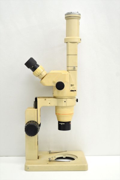 KM521●現状品●OLYMPUS オリンパス　三眼 実体顕微鏡　SZ6045TR・SZ-ST　SC35カメラ付　ジャンク_画像4