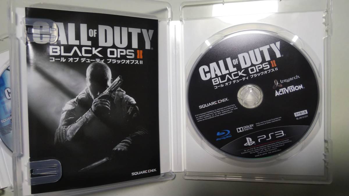 PS3 ソフト CoD BO2　コール オブ デューティ ブラックオプス2　II　2本セット_画像2