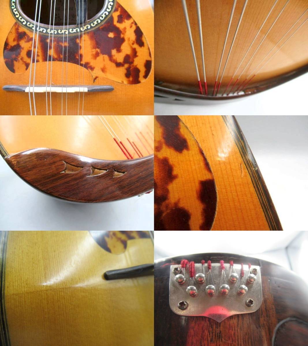 ^^ б/у USED товары долгосрочного хранения мандолина Showa 49 год .. Tadao . произведение . есть струнные инструменты жесткий чехол ключ есть ^^