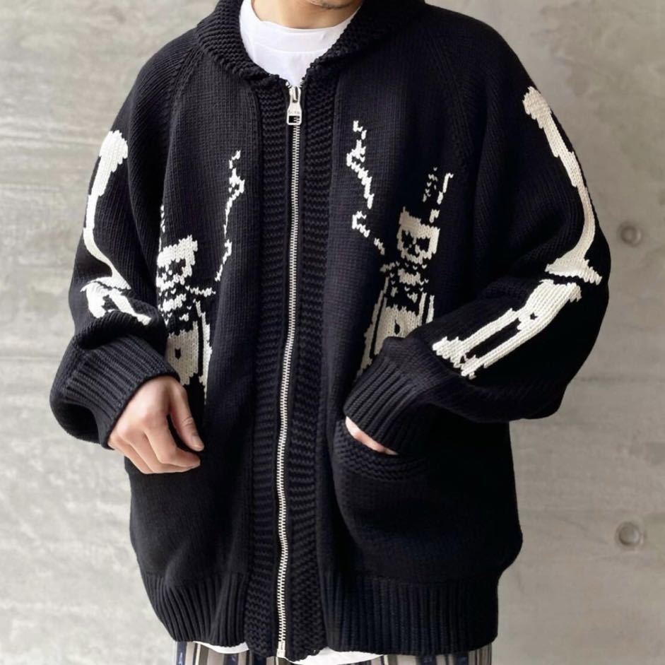 FUCKING AWESOME COWICHAN CARDIGAN ファッキンオーサム カウチンカーディガン Msize 新品未開封 ジェイソンディル JASON DILL Supreme