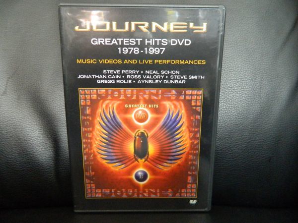 (42) 　中古DVD　JOURNEY　/　 GREATEST HITS 1978-1997 DVD　輸入盤　DVDケース傷、日本製Blu-rayレコーダーで再生可能_画像1