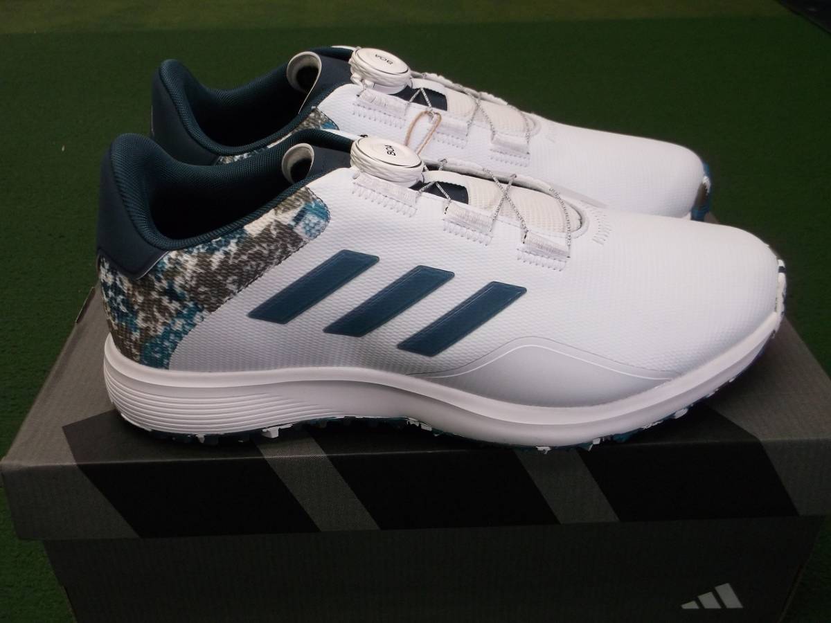 55%以上節約 【税込】7317 ゴルフシューズ 27.0cm スパイクレス ホワイト HP3237 BOA SL S2G adidas 新品 27.0cm