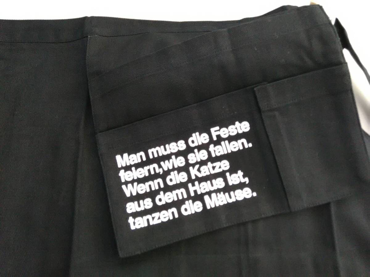 ★ 新品 ★ カフェエプロン 1枚 サロンエプロン ギャルソンエプロン 前掛け エプロン ユニホーム 制服 レストラン 飲食店 猫 ねこ柄_画像7