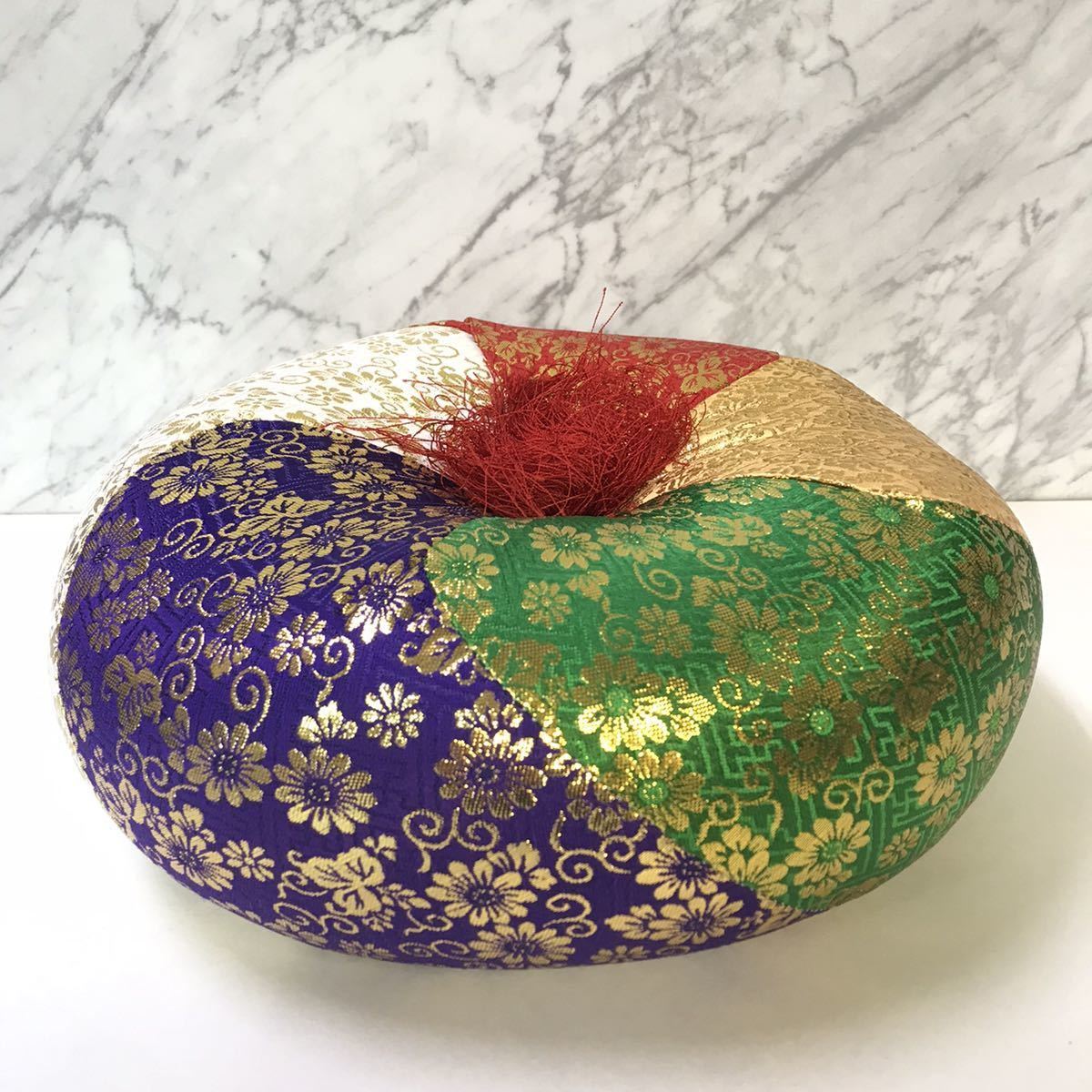 送料無料 未使用品 特大 りん布団 約30cm 10号/おりん・木魚用 送料無料 未使用品 特大 りん布団 約30cm 10号/おりん・木魚用