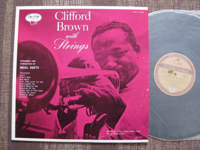 ☆★☆♪Clifford Brown with Strings☆EmArcy Mercury 日本フォノグラム EXPR-1011☆mono☆LP☆★☆_画像1