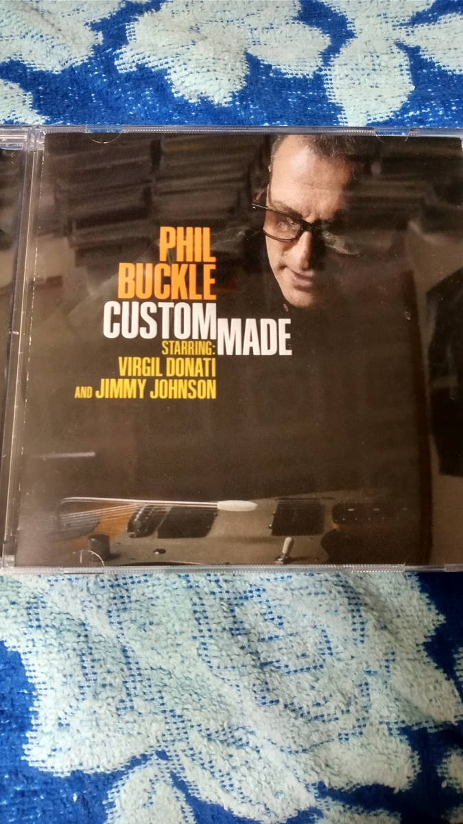 Phil Buckle 『Custom Made』 Virgil Donati Jimmy Johnson参加　ジャズ　フュージョン　ヴァージル・ドナティ　ジミー・ジョンソン_画像1