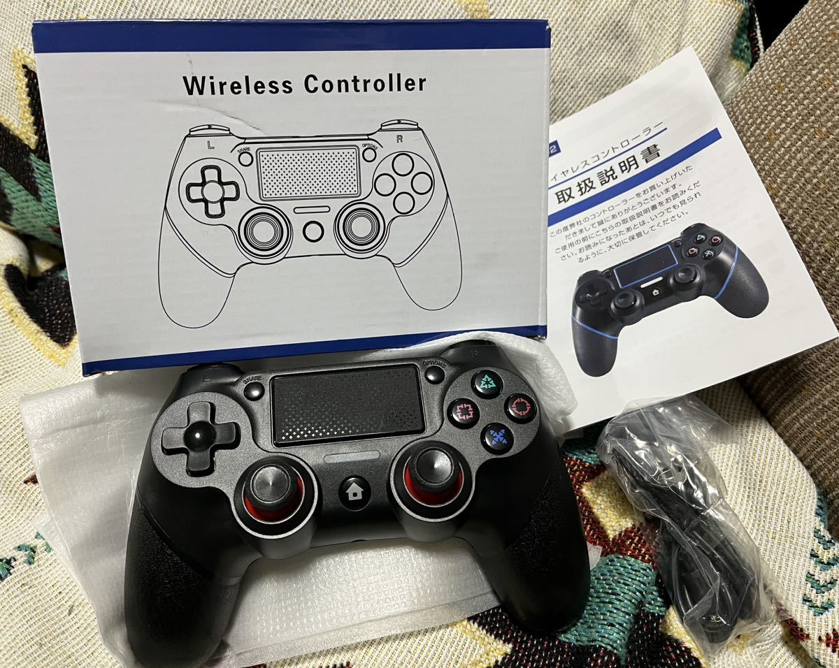 QZT P4 02 PS4 コントローラー ワイヤレス Bluetooth_画像1