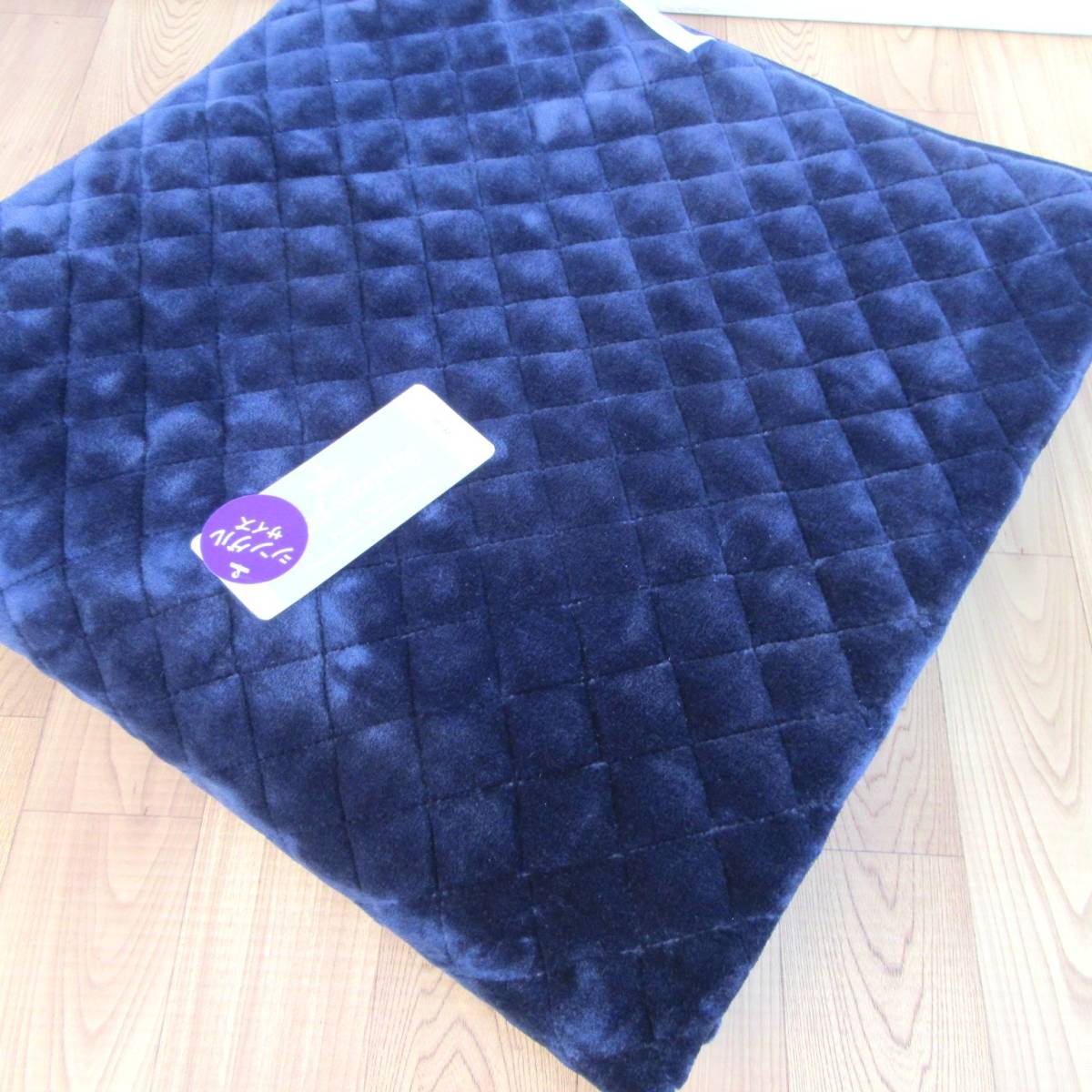  new goods * free shipping * top class bed pad . last liquidation . super-discount! high grade silky Touch bed pad * navy softly ....! firmly pad 