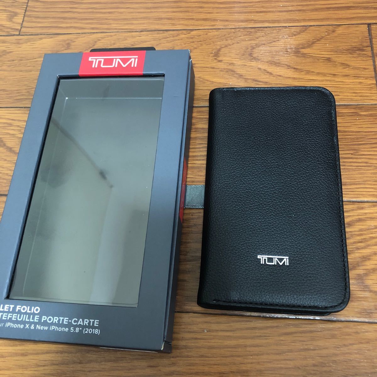 TUMI Wallet Folio Iphone X // トゥミ 手帳型ケース　新品未使用 貴重品 //_画像1