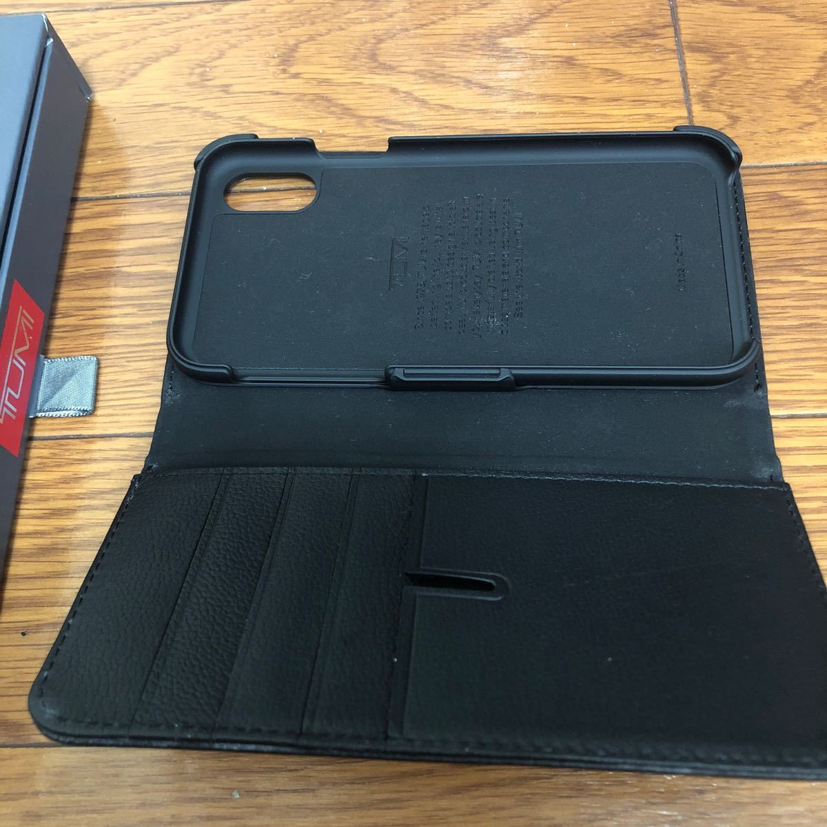 TUMI Wallet Folio Iphone X // トゥミ 手帳型ケース　新品未使用 貴重品 //_画像4