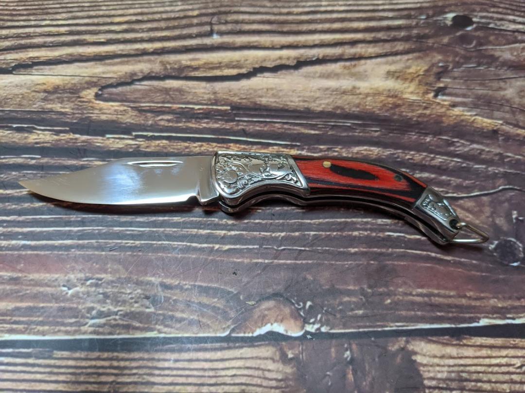 アウトドア 折りたたみナイフ 小型 フォールディングナイフ 釣り サバイバル 152