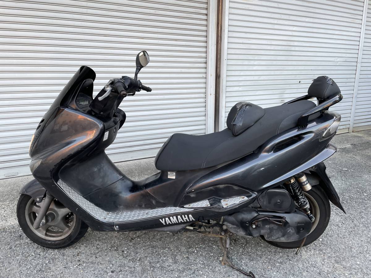 １００００円スタート　　マジェスティ125FI インジェクション車 書類、　鍵付き _画像5